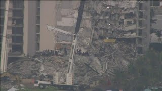 Fire chief discusses rescue and recovery efforts at building collapse site