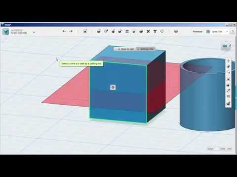 123D Design: Split Solid and Split Face