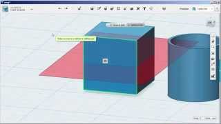 Famous 123D Design: Split Solid and Split Face Profile