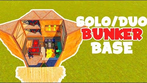 Solo/Duo Bunker Base | Rust Base | Rust 2023
