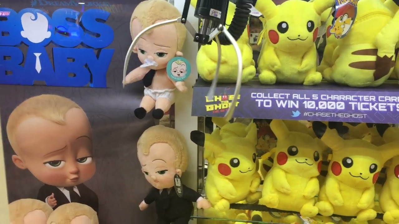 E-Claw Claw Machine at Haven Hafan-Y-Mor Pwllheli 2017