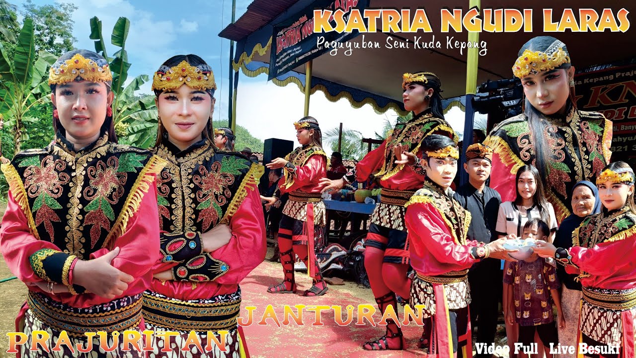 PAGELARAN SENI KUDA KEPANG PRAJURITAN KSATRIA NGUDI LARAS LIVE BESUKI//VIDEO FULL