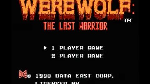 Werewolf - The Last Warrior (NES) Music - Unknown Theme A
