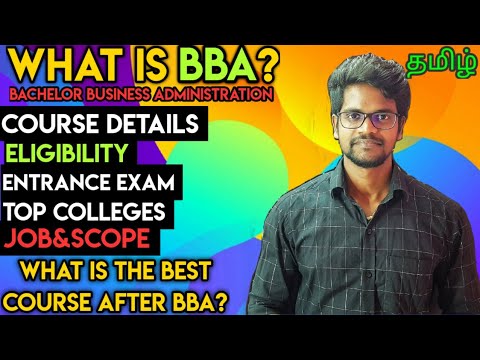 What|Is|BBA|Course|Details|Top|Colleges|Tamil|Muruga MP
