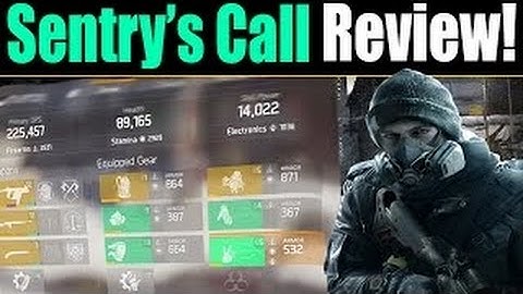 The Division - Sentry