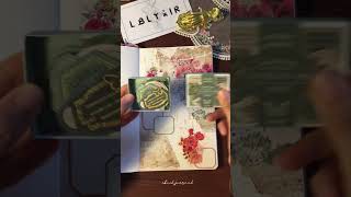 ASMR collage journal with me | sweet red blossom 🌺