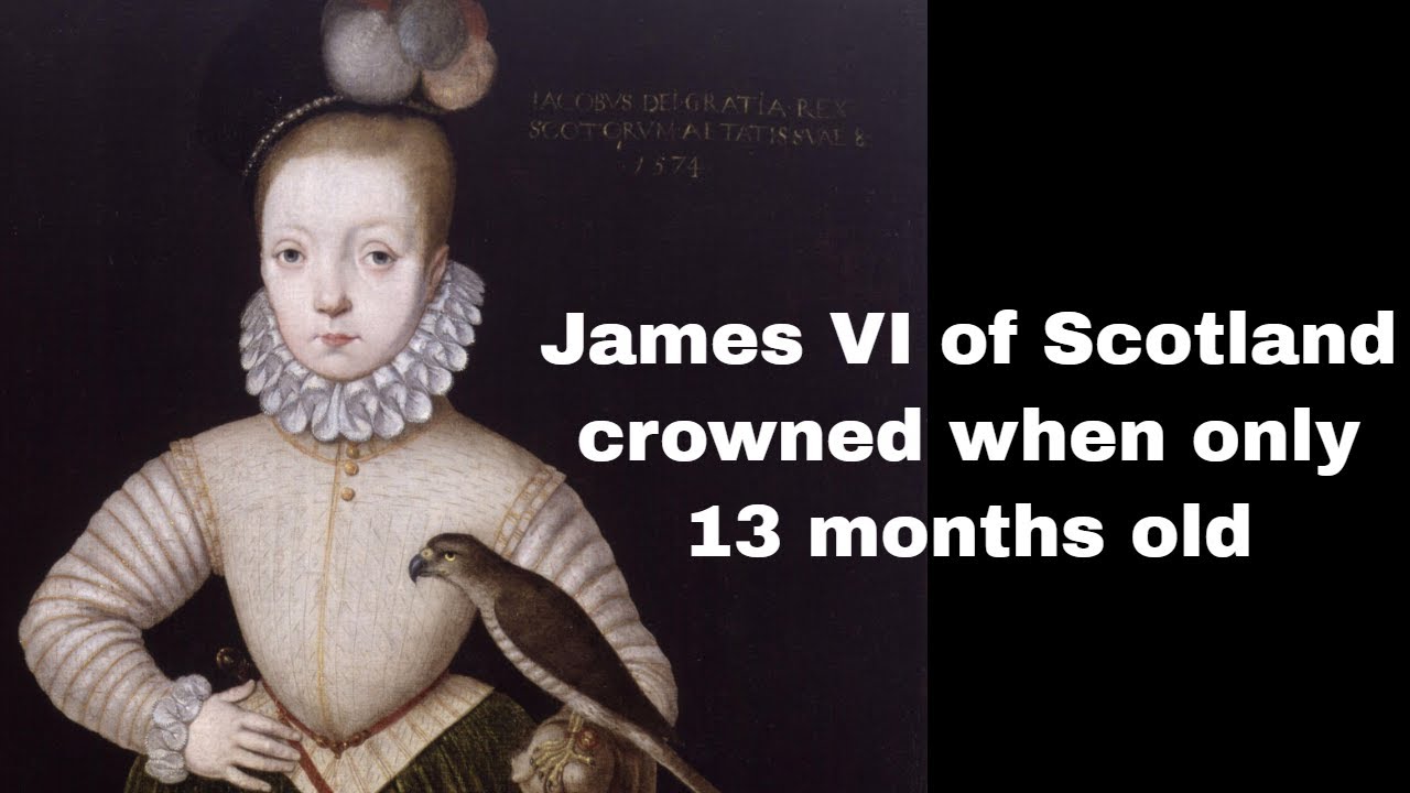 29th July 1567: James VI crowned king of Scotland at just 13 months old