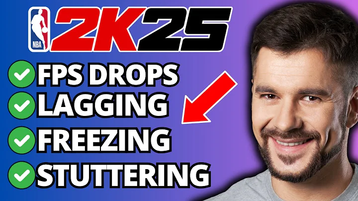 Fix NBA 2K25 FPS Drops, Lagging Stuttering, Freezing - Full Guide
