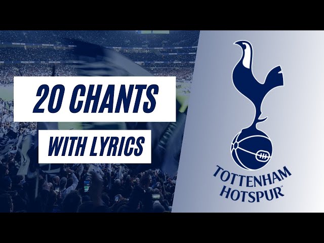 Tottenham Football Song Lyrics Art Print Poster, Tottenham Football poster,  Spurs song chant, Tottenham gift