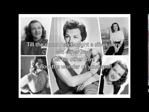Jo Stafford No Other Love 1950 With Lyrics Youtube