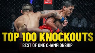 ONE Championship’s Top 100 Knockouts