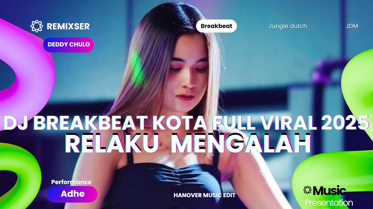 DJ BREAKBEAT TERBARU 2025 RELAKU MENGALAH VERSI TERBARU VIRAL TIKTOK