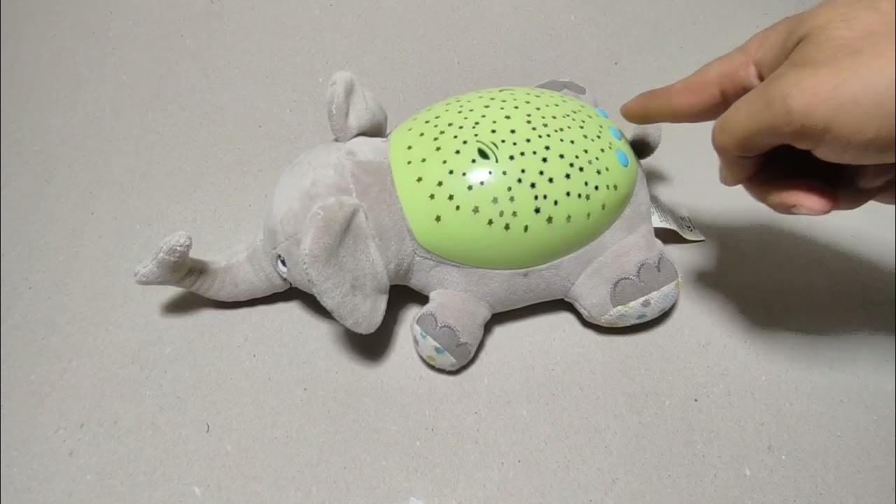 Summer Slumber Buddies Soother Elephant Projector Light Calming Songs