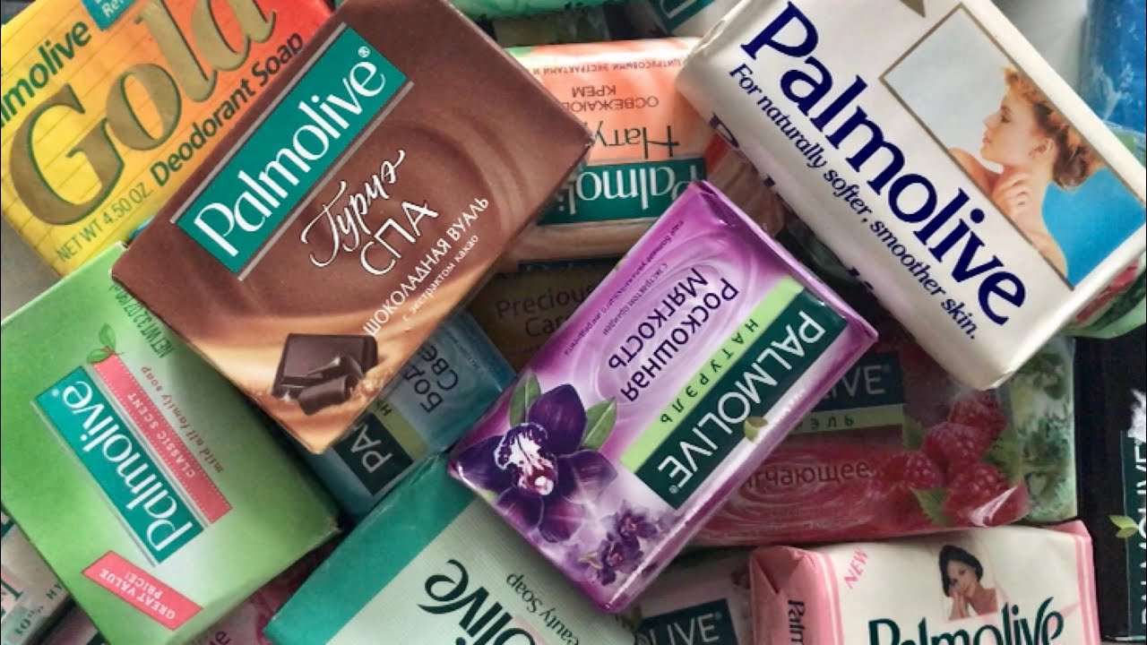 PALMOLIVE soap - it is so different! Unpacking + Cutting | Relax video # 227