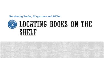 Finding - Locating Books on the Shelf (2017)