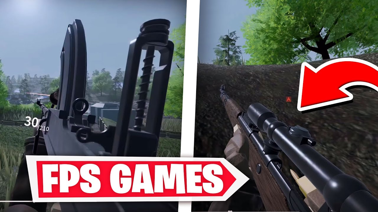 Top 3 Best Roblox Fps Games In 2021 Youtube - best shooting games on roblox 2021
