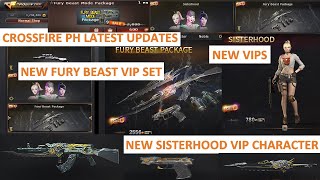 Crossfire 3.0 Ph Latest Updates New Sisterhood Vip Character & Fury Beast Vip Package