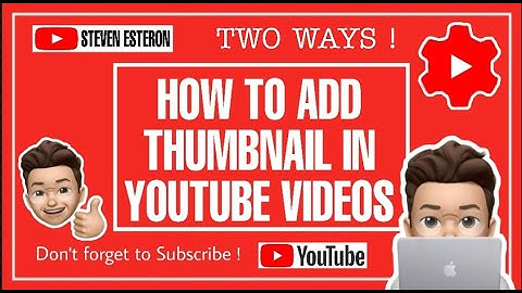HOW TO ADD THUMBNAIL IN YOUTUBE VIDEOS | USING BROWSER OR YOUTUBE STUDIO APP