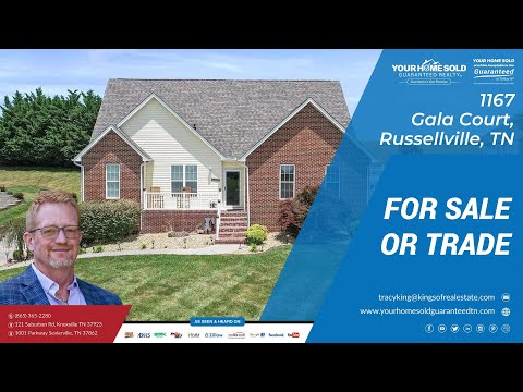 1167 Gala Court, Russellville, TN home video tour