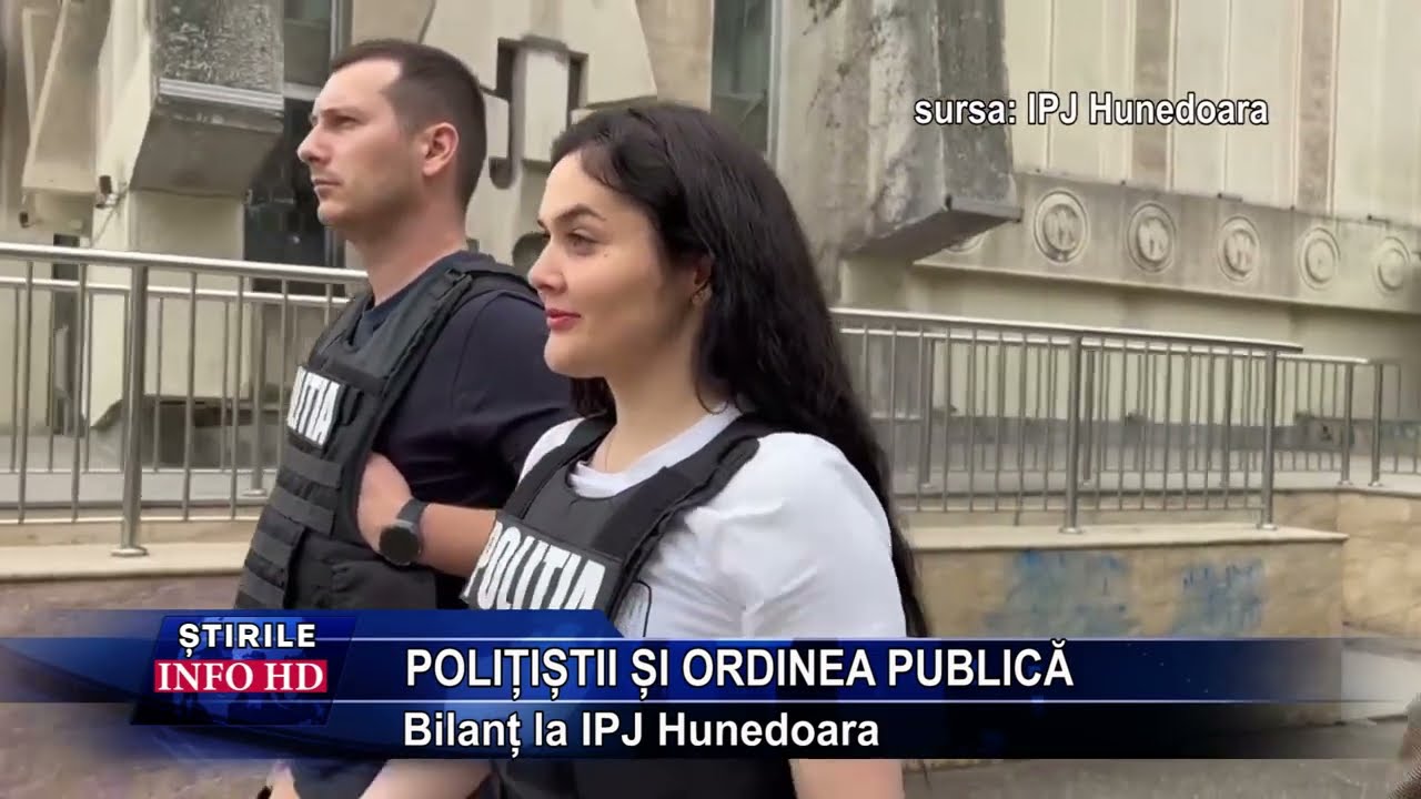 POLIȚIȘTII ȘI ORDINEA PUBLICĂ