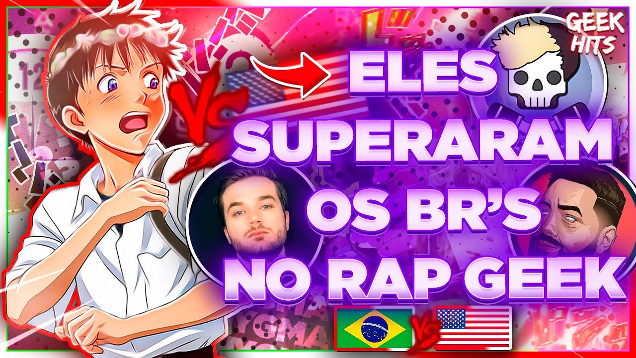 ENYGMA FALA SOBRE RAPPERS GEEK GRINGOS! (FABVL, RUSTAGE, DIVIDE MUSIC) SUPERARAM OS BR's? GEEK HITS