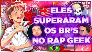 ENYGMA FALA SOBRE RAPPERS GEEK GRINGOS! (FABVL, RUSTAGE, DIVIDE MUSIC) SUPERARAM OS BR's? GEEK HITS