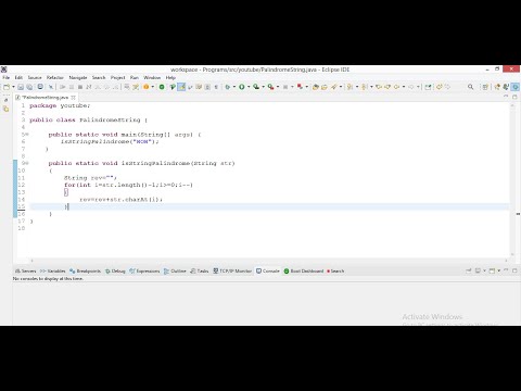 How to Check String is Palindrome or Not? | Java Program
