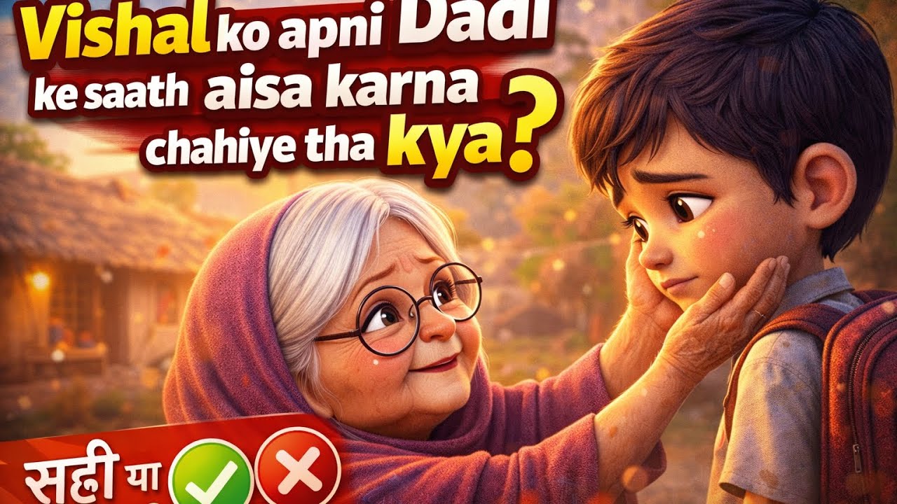 😒Dadi ke sath aisa kyu..? /Amazing story✨️