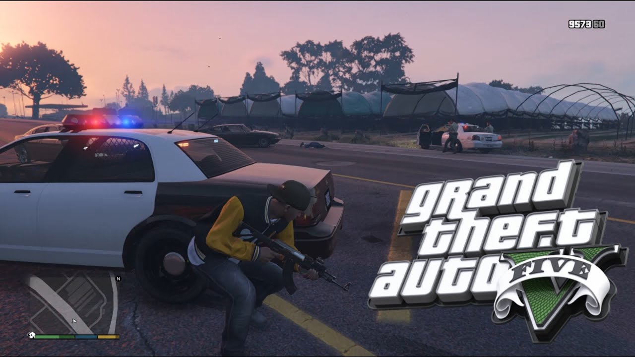 GTA 5 Police Pursuit Driving Police car Ultimate Simulator crazy chase ...