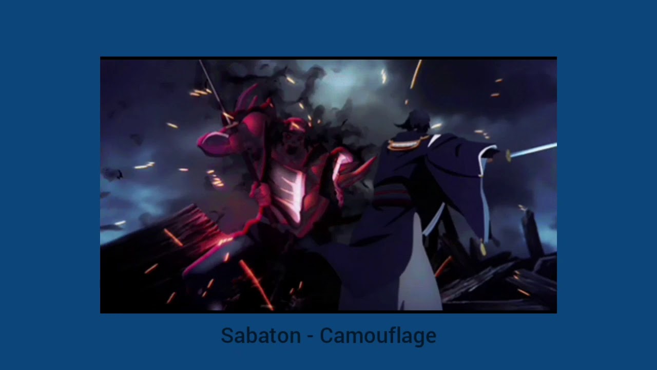 Sabaton - Camouflage (slowed)