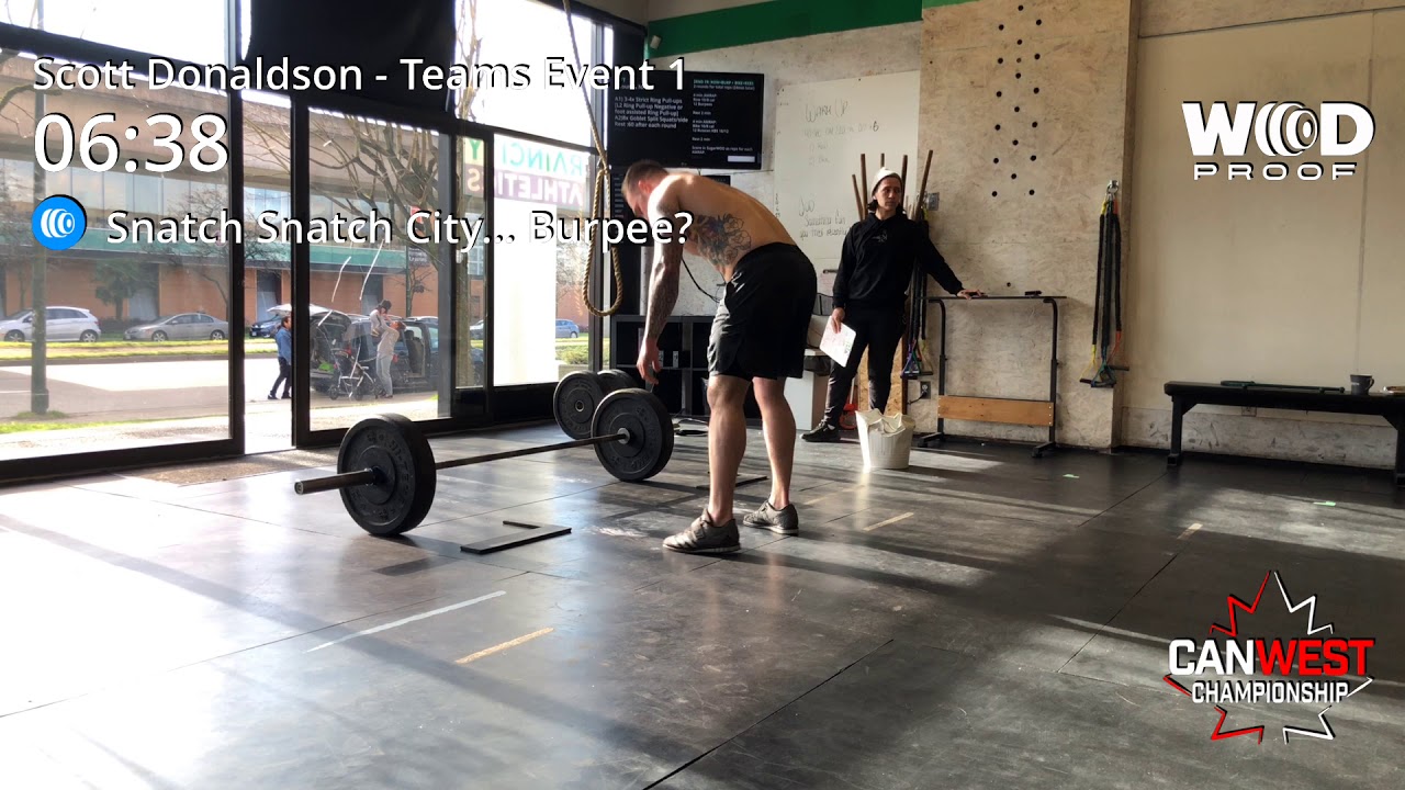 Snatch snatch burpee Scott Donaldson YouTube
