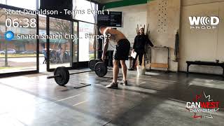 Snatch snatch burpee - Scott Donaldson