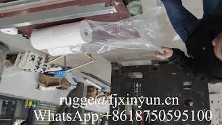Semi automatic toilet roll paper kitchen towel paper  making machine production line price