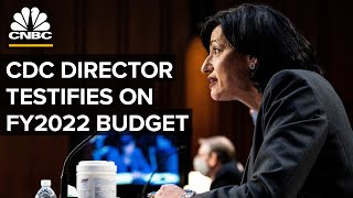 CDC Director Rochelle Walensky testifies before Congress on FY 2022 budget — 5/19/21