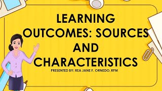 Famous LESSON 3-LEARNING OUTCOMES:SOURCES AND CHARACTERISTICS Net Worth