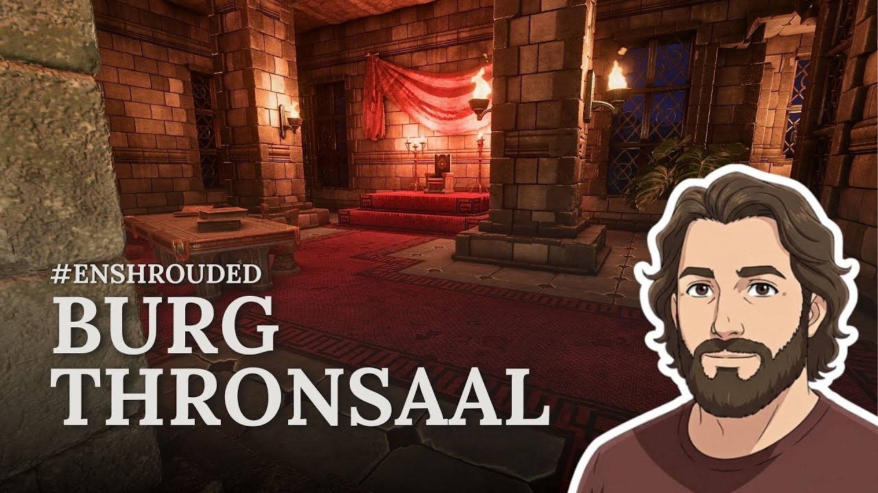 Thronsaal einer Burg erstellt | Enshrouded
