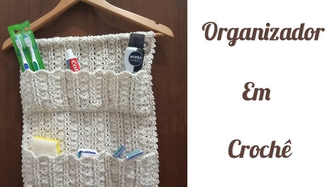 Organizador para Sofá Patrón en Crochet Gratis