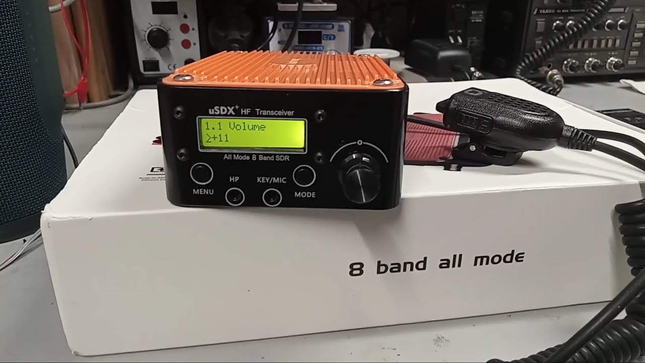 usDX plus V2 receiver demonstration right out of the box - YouTube