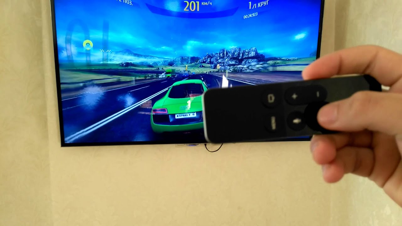 Asphalt 8 на  Apple TV