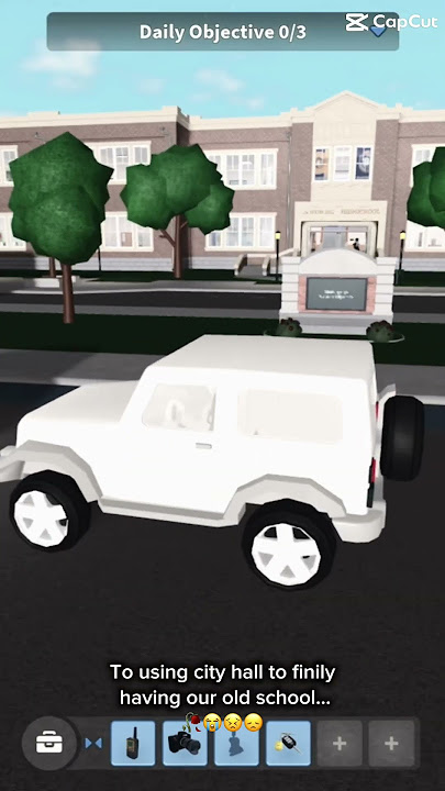 To using City Hall as our school to finally having one of her own…😞🥀 #roblox #bloxburg #fyp 