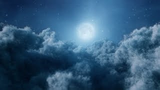 Flying Through Night Clouds (Motion Graphics)