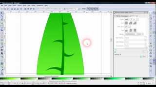Inkscape tutorial - Leaves and branches vector (Part 1/3) (HD)