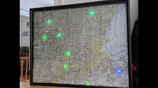 LED Weather Map