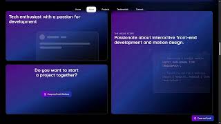 Full-Stack Development Portfolio.