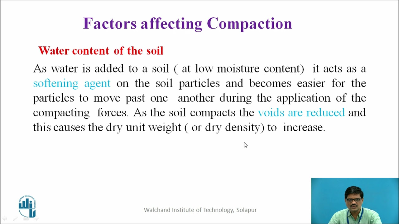 Factors affecting compaction YouTube