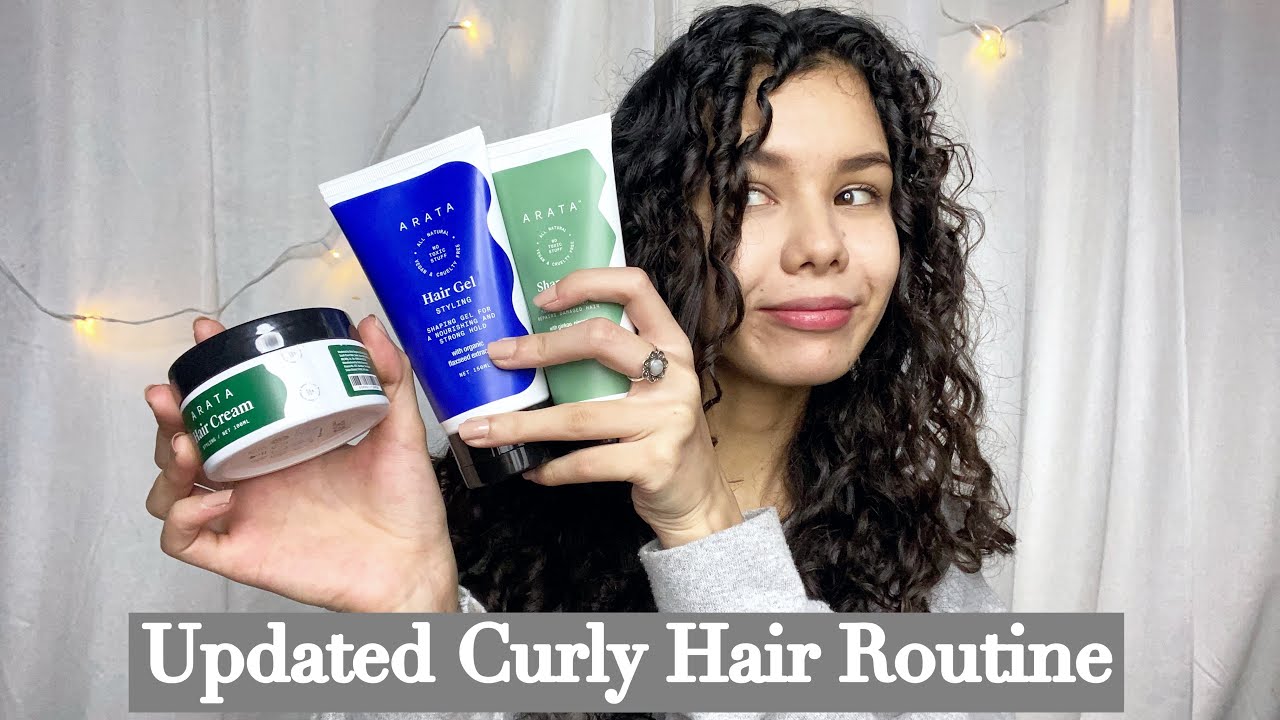 Arata Curly Hair Products Review and Demo | Style Curly Hair | Aunadine Phanbuh | Shillong, India.