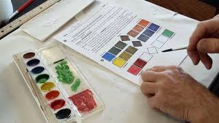 #4 Color Intensity Scales Worksheet