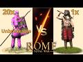 Can 20 Unbreakable Eastern Infantries Beat 1 Berserkers in Rome: Total War?