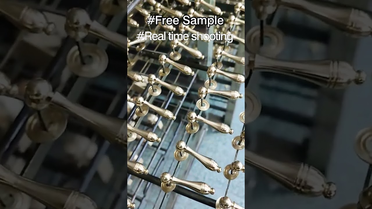 Cabinet solid brass door handle supplier | How are modern domestic bedroom door handles glazed?