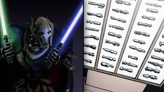 All the Fine Additions in Grievous' Lightsaber Collection [Legends] - Star Wars Explained